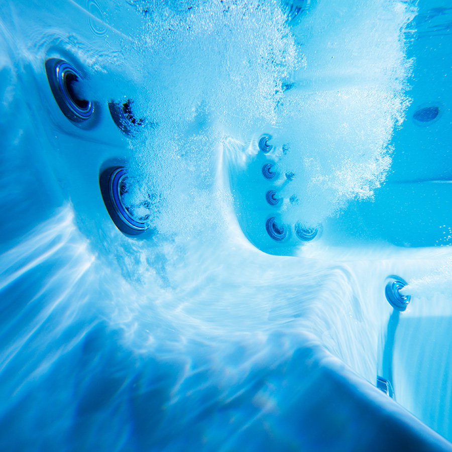 Endless Pools Swim Spa Jet Details Underwater