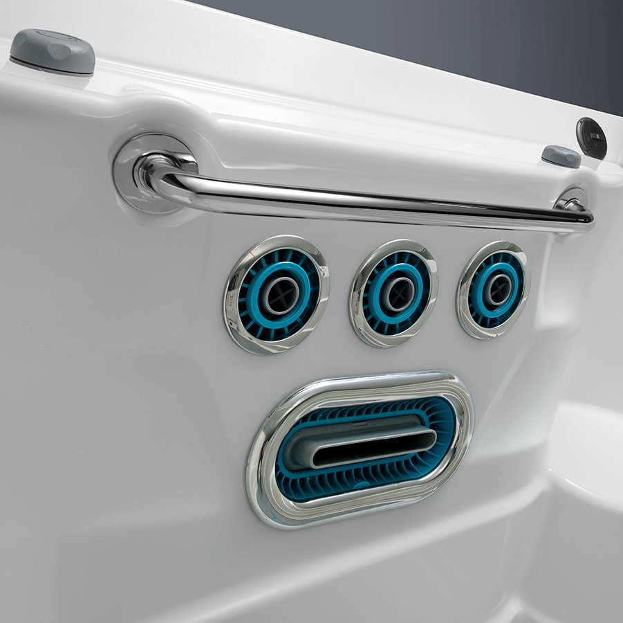 Endless Pools X-Series Swim Jets Up Close