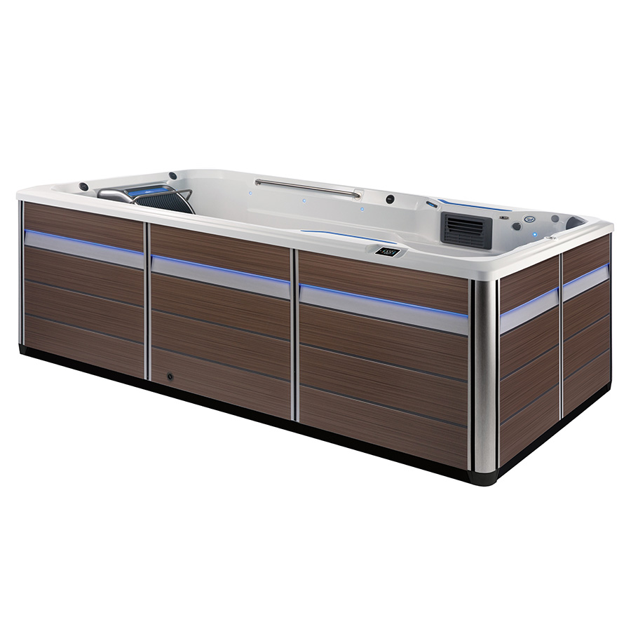 Endless Pools E500 Swim Spa Shown In Mocha