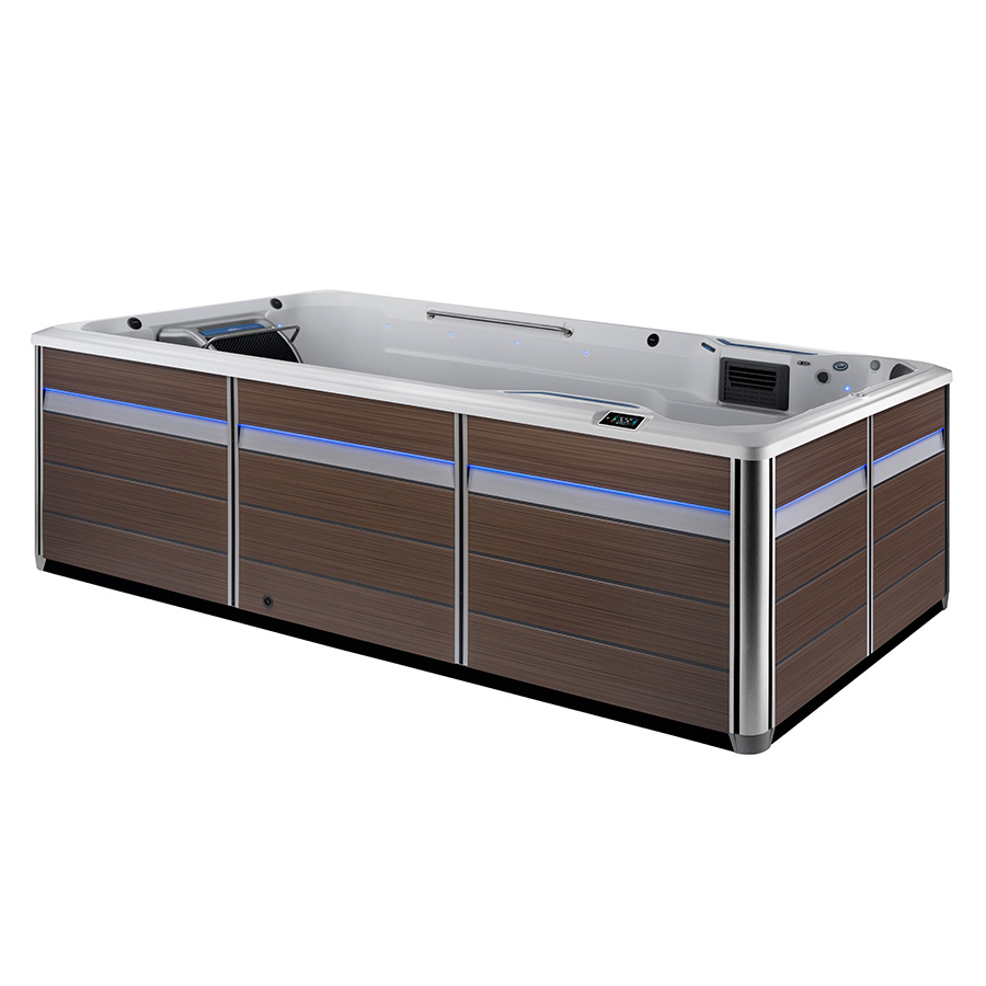 Endless Pools E700 Swim Spa Show In Mocha