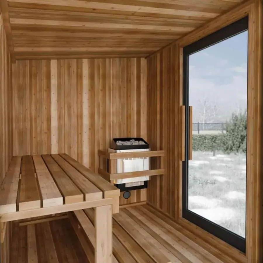 Visscher Outdoor Electric Sauna