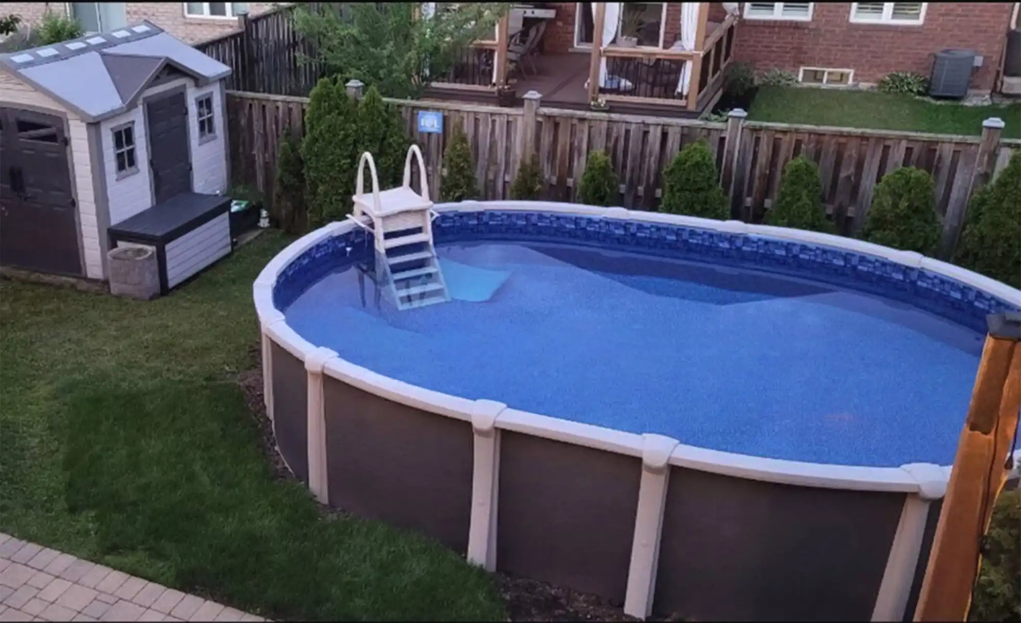 Standard bead liner installation detail