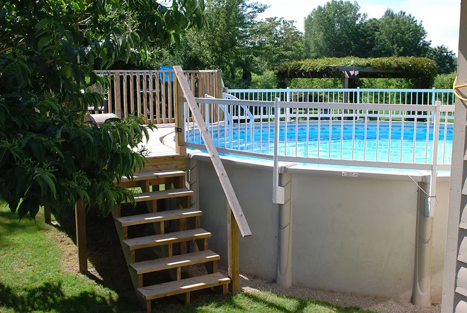 Above ground pool