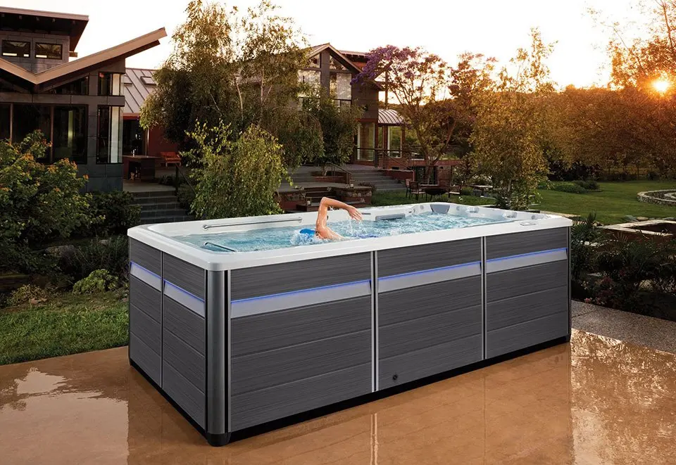 Swim on your own with a swim spa