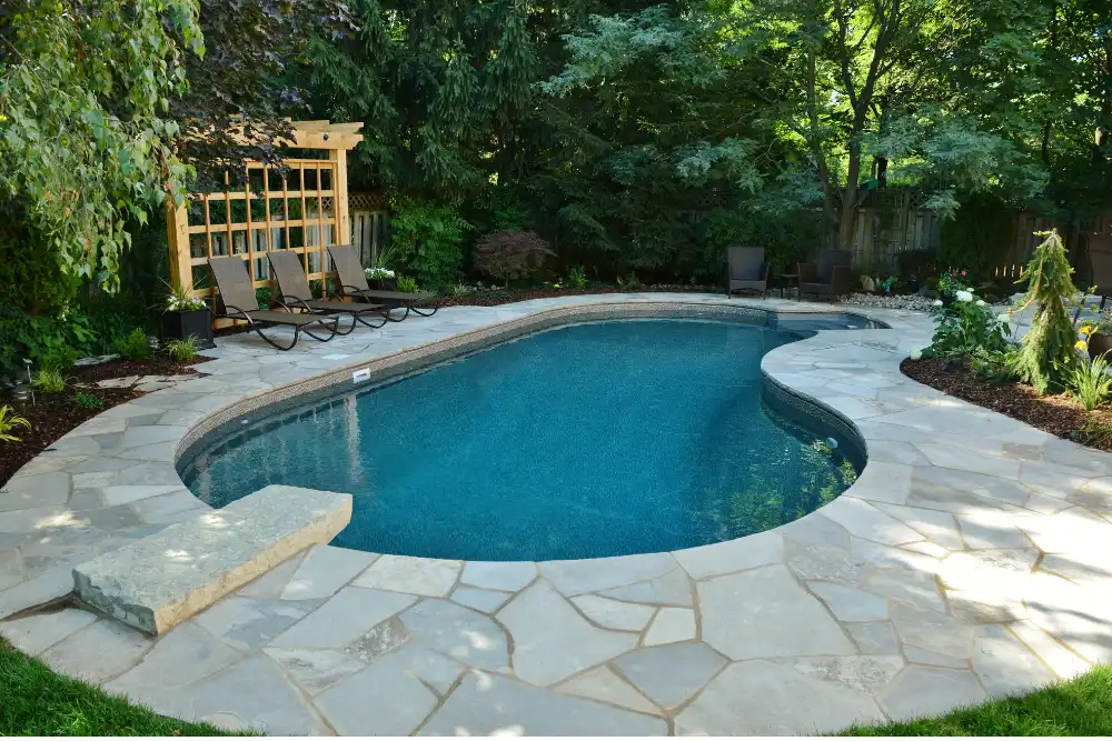 Pool with liner 5