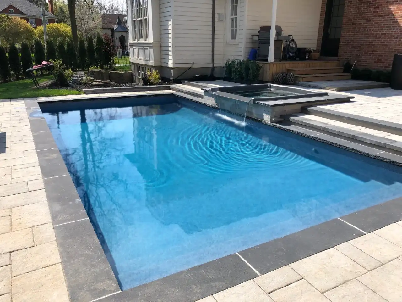 Spillover Spa Feature
