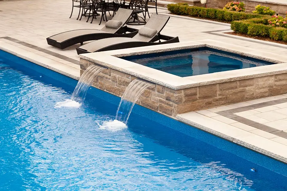 Poolside Spa Retreat