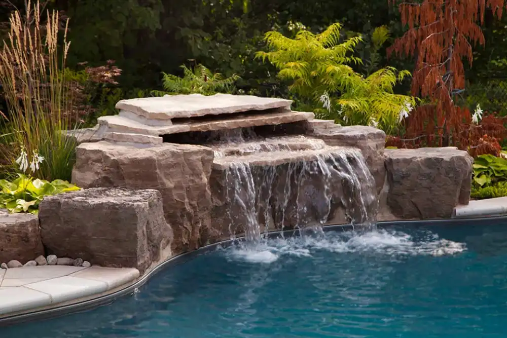 Water Features with an Inground pool