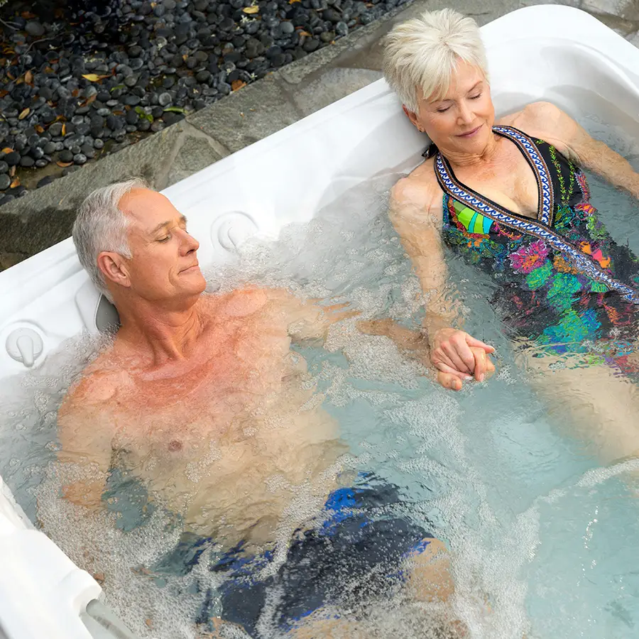 Caldera Paradise Kauai Hot Tub Lifestyle-Couple