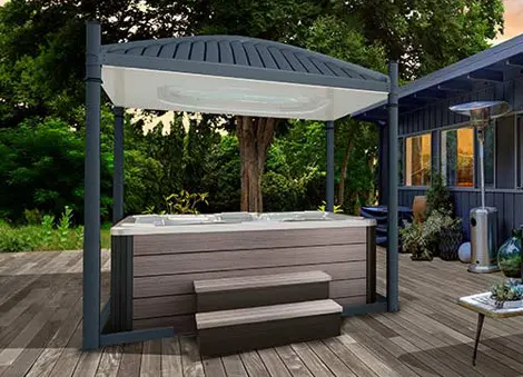 Covana cover for hot tubs
