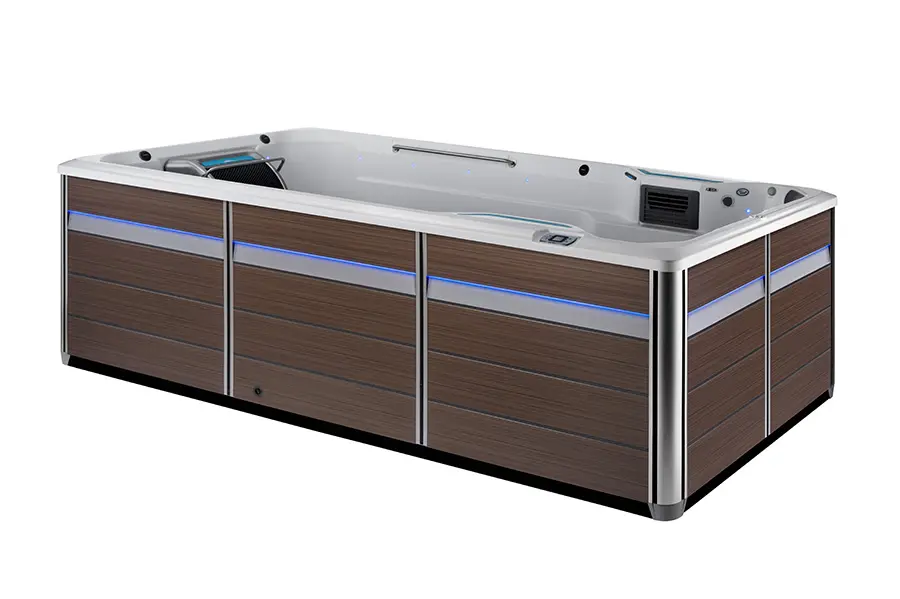E700 58 Treadmill (Alpine White/Brown) 2022 - view 2