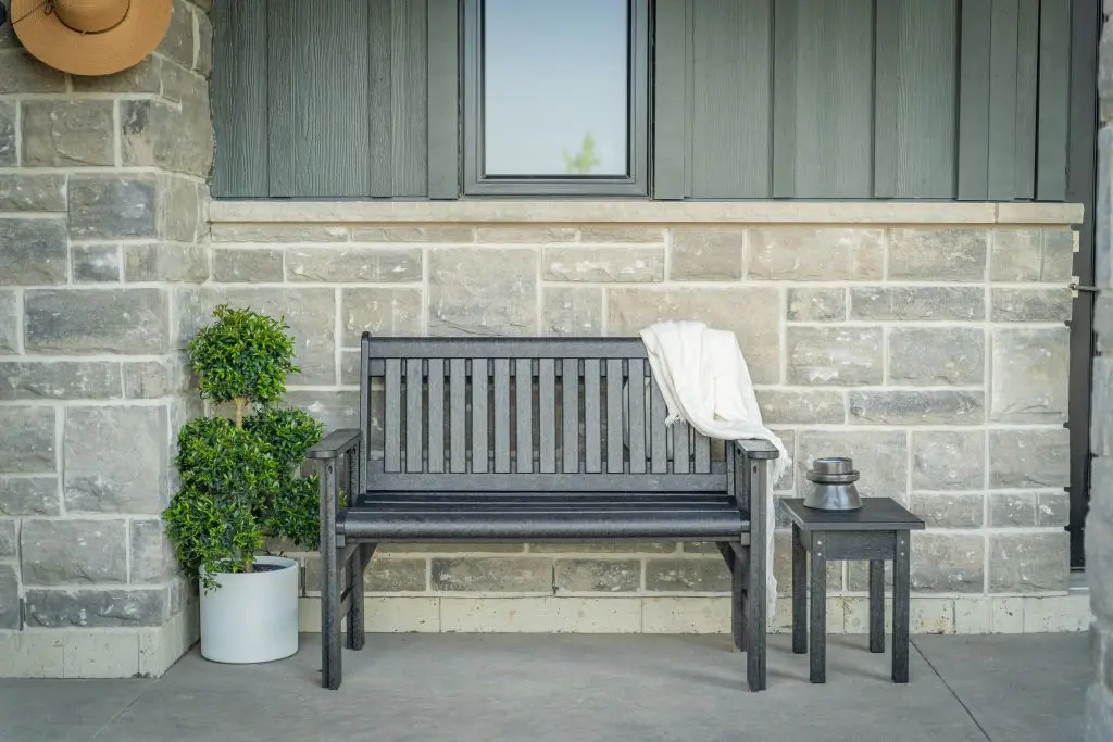 Benches and lounge chairs