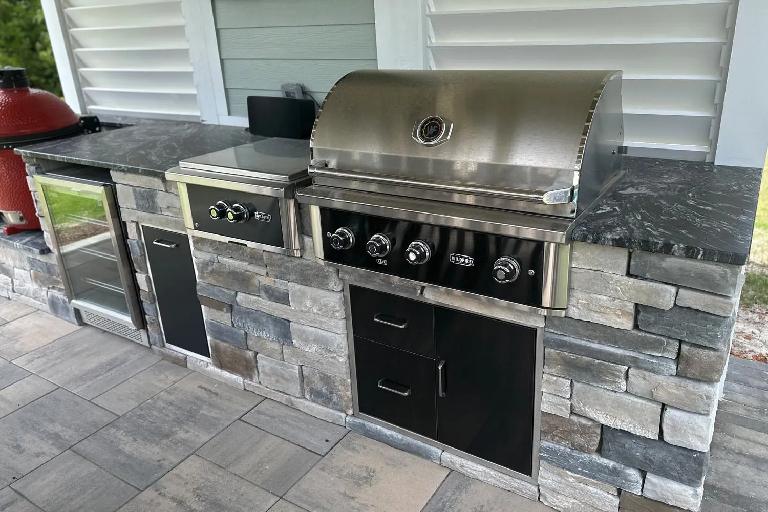 Custom Wildfire outdoor kitchen