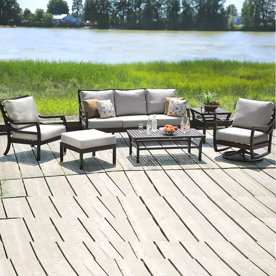 Madison patio collection in Sunbrella fabric