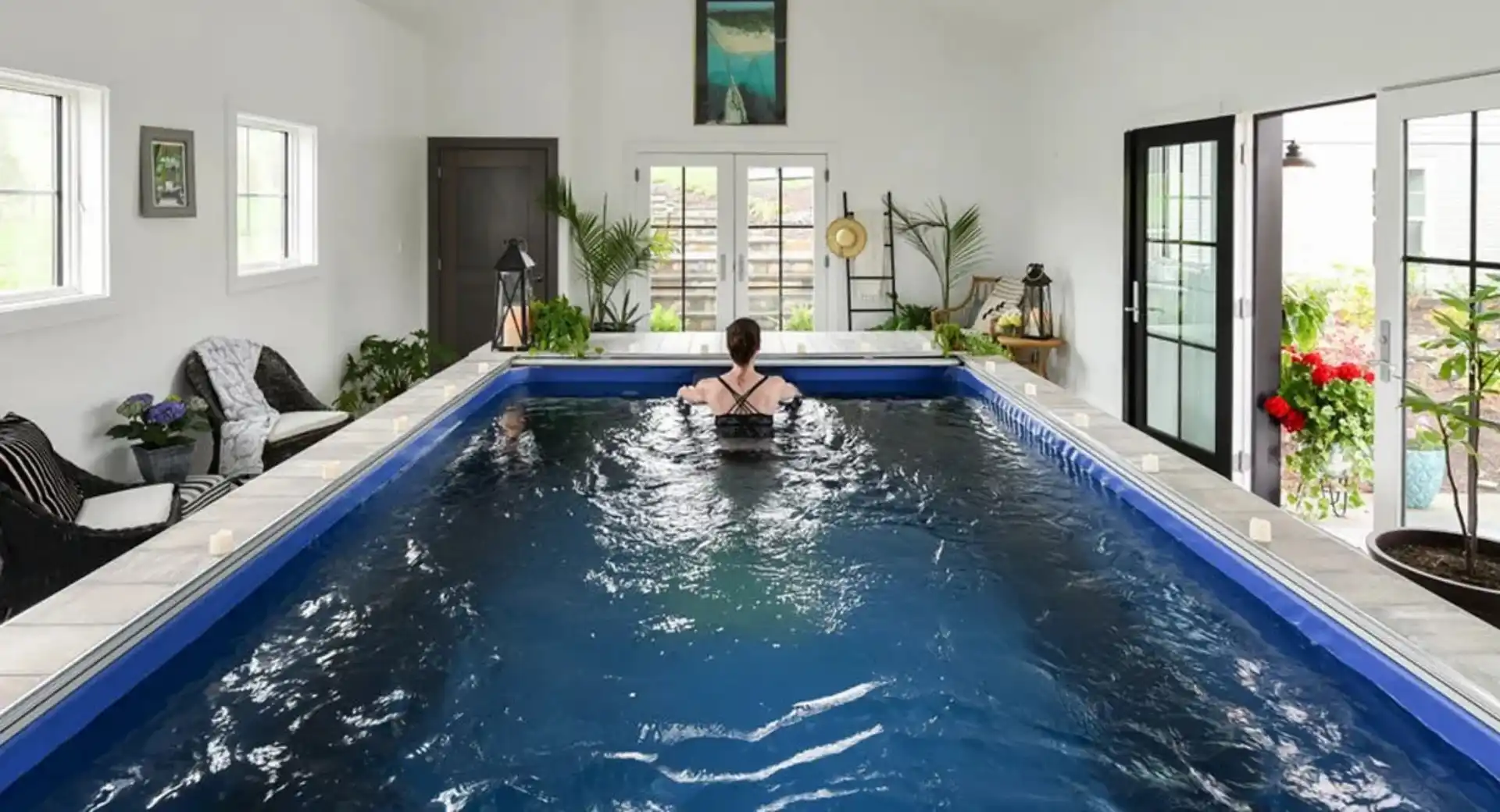 Indoor modular Endless Pool