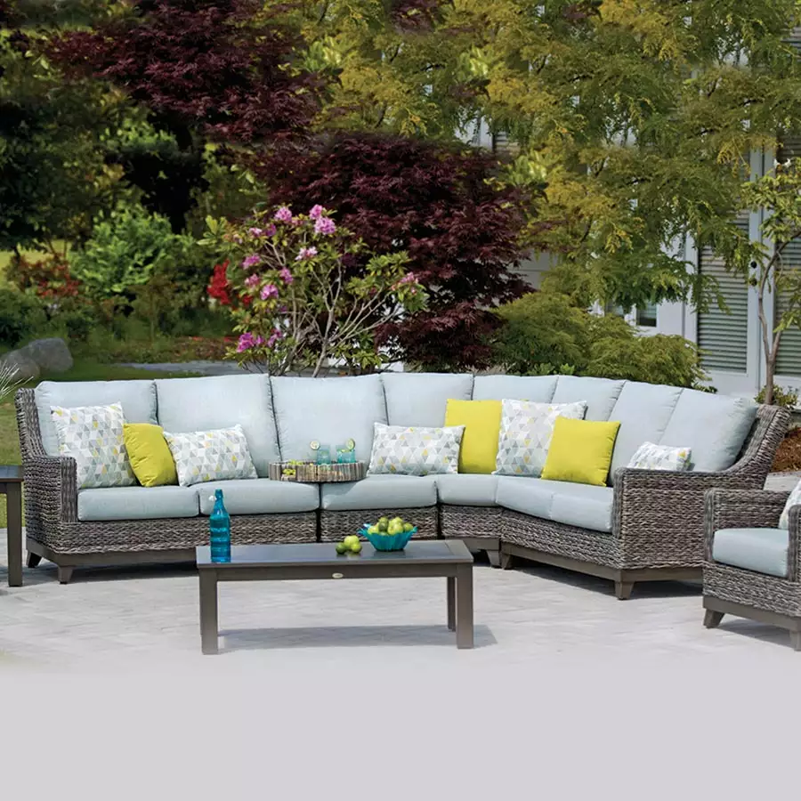 Asheville patio collection in Sunbrella fabric