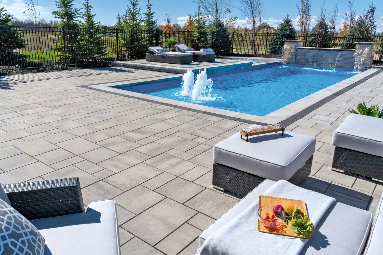Permacon paver patio and walkway